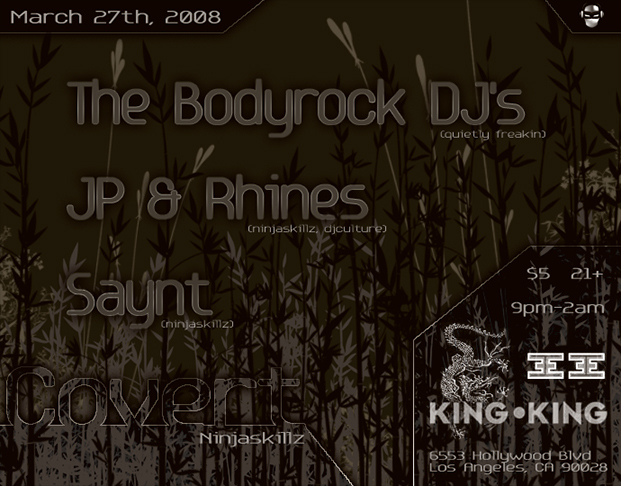 *COVERT* --->by ninjaskillz___Bodyrock DJ's - JP & Rhines - Saynt