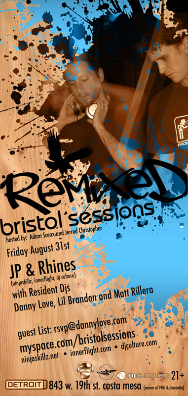 !*JP & Rhines*!_Bristol Sessions@DetroitBar_Friday Night August 31st, 2007-